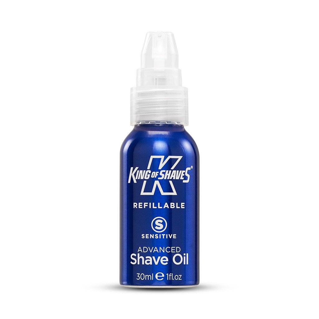 King of Shaves Advanced Sensitive Shave Oil Refillable